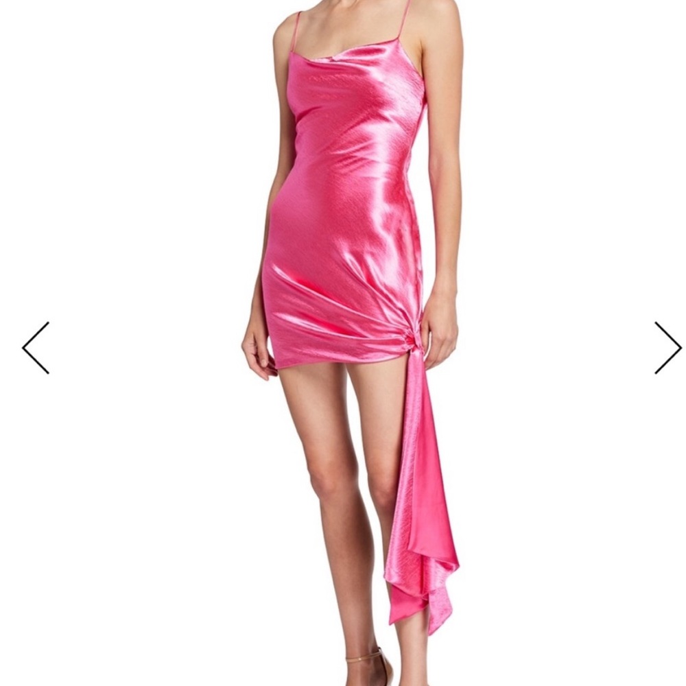 Cinq a sept Ryder Mini Dress in Guava Pink